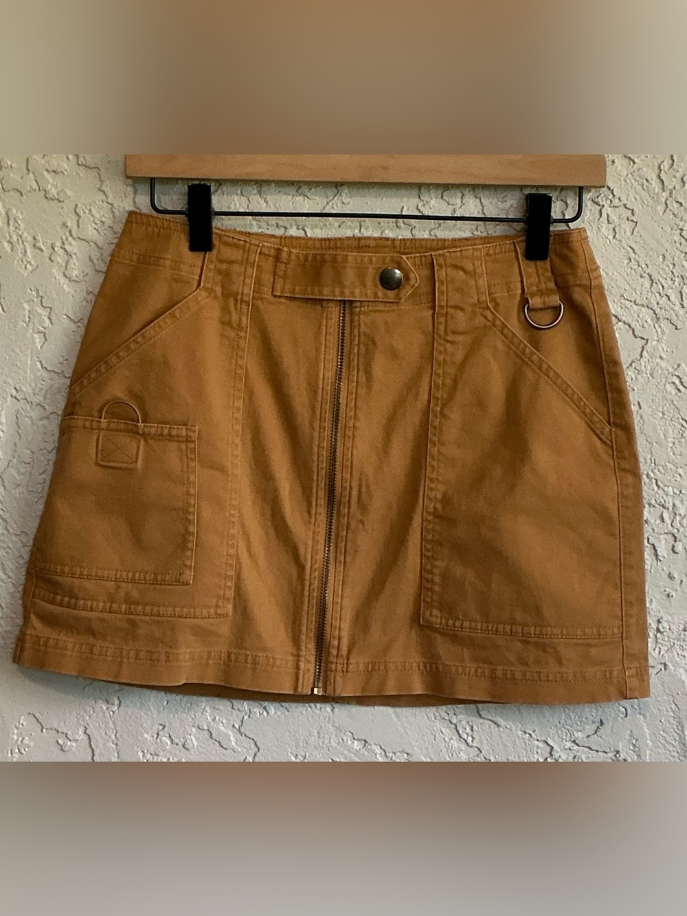 Wild Fable Cargo Utility A-Line Mini Skirt